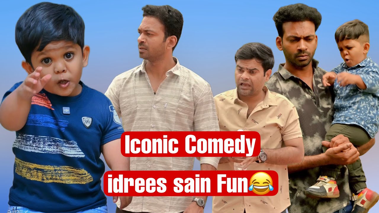 Iconic Comedy Idrees sain funny Videos 😂😂