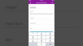 Baby Growth Chart Tracker - Add Growth Entry screenshot 5