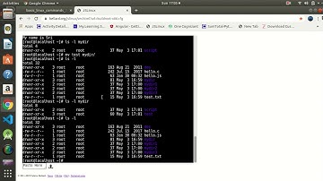 linux beginner tutorials 3 (mkdir, mv, rm, sort)