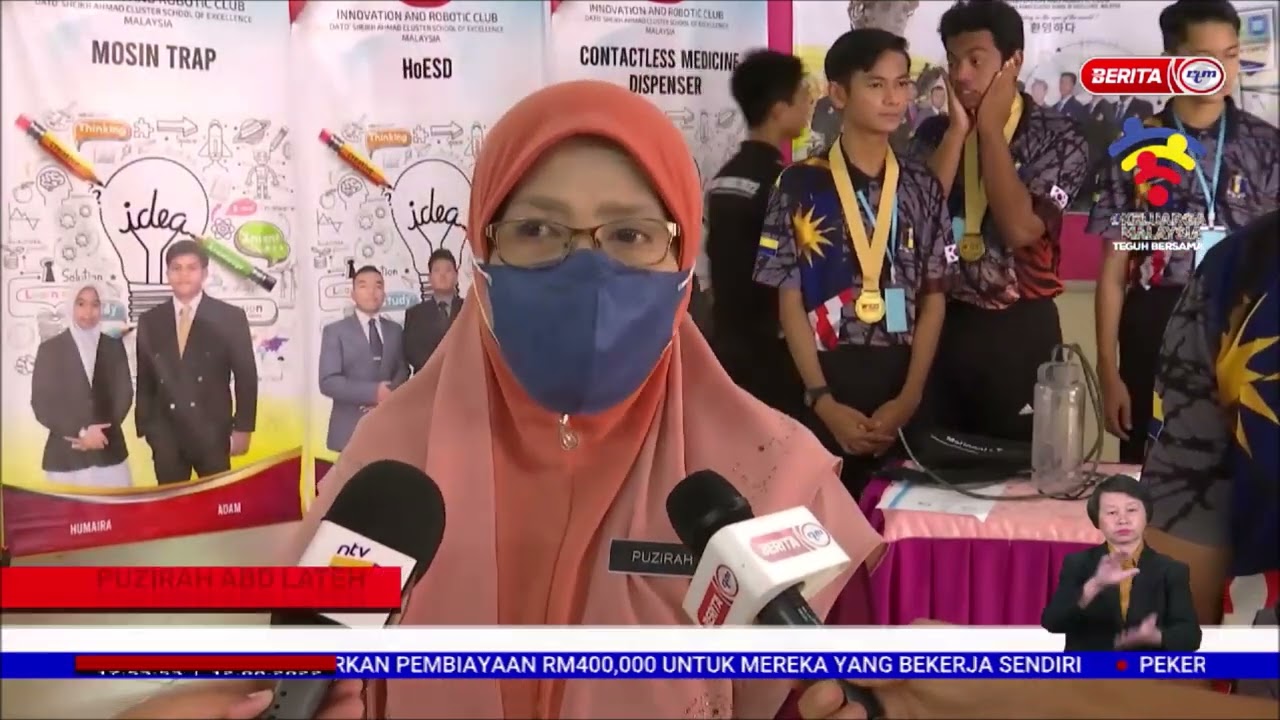 12 OGOS 2022 BERITA WILAYAH – 10 PELAJAR SMK DATO SHEIKH AHMAD HARUMKAN NAMA NEGARA