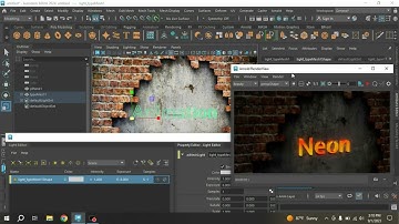 Maya 2024 Object Light Glowing Effect tutorial