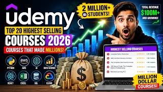 Top 20 Highest Selling Udemy Courses in 2026 | Courses That Made Millions