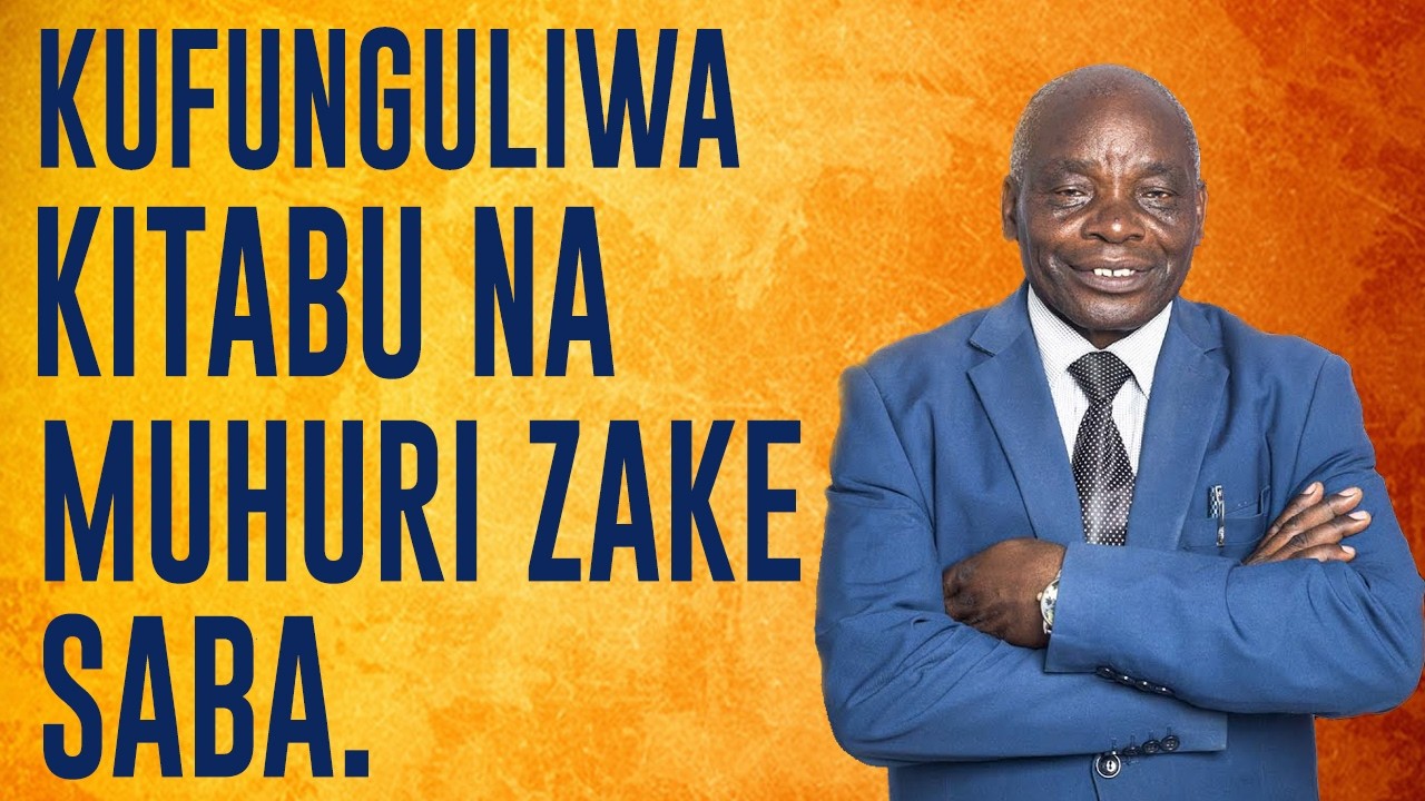 KUFUNGULIWA KITABU NA MIHURI SABA NA DR MWALUSAMBO #kingdomphilosophy  #drmwalusambo  #bible