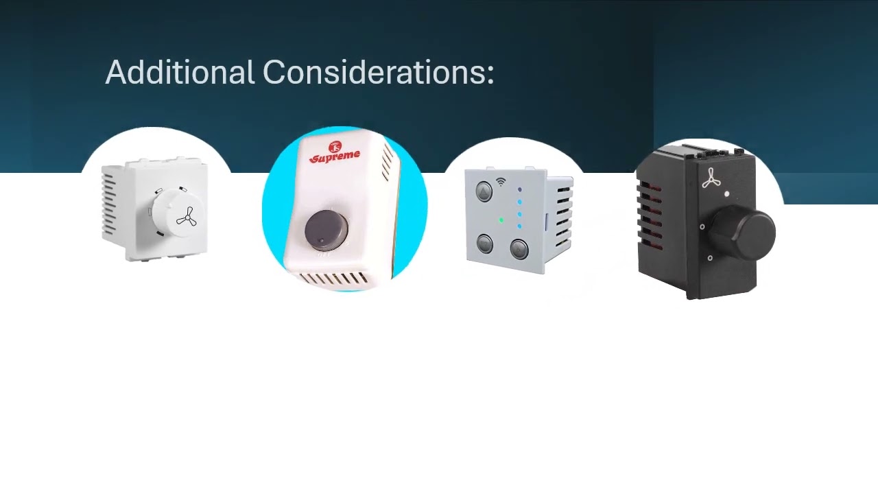 All About Fan Regulators