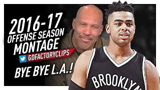 D'Angelo Russell Offense Highlights Montage 2016/2017 - Welcome to Brooklyn Nets!