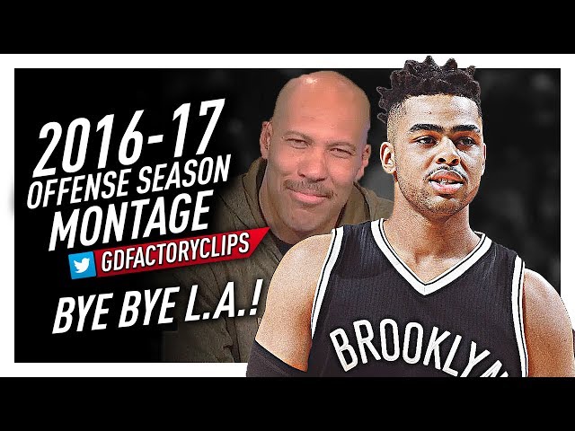 Nets PG D'Angelo Russell 2017-2018 Season Highlights ᴴᴰ 