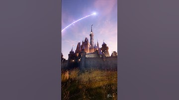 Disney Castle REAL LOCATION! FINALLY FOUND IT! CGI by @olivervisualfx ❤️ #cgi #vfx #tinkerbell