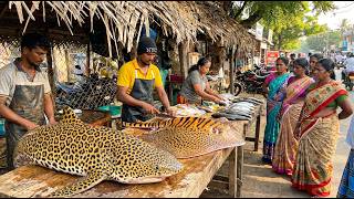 No Fear! ⛈️ Brave Villagers Battle Monsoon Storm for the Ultimate Fish Market