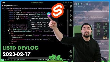 I setup DB Seeds, Customized Auth.js Sessions and Setup User On-boarding - listd devlog - 2023-02-17