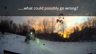 Winter Storm Jonas Ride 1-23-16