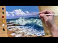 How to Paint Waves / Acrylic Painting / Correa Art