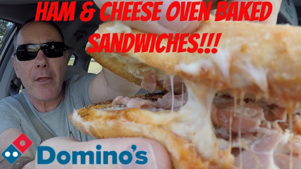 Dominos Ham & Cheese Oven Baked Sandwiches!!! YouTube