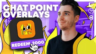 🟣 Chat Triggered Overlays | Twitch Channel Point effects in OBS | Streaming Tips