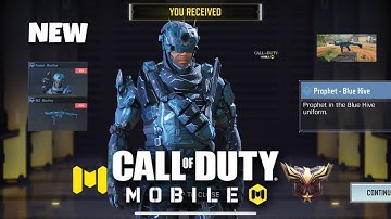 *NEW* FREE PROPHET & GKS - BLUE HIVE SKIN UNLOCKING ON COD MOBILE!!! - Milton37LiveGaming