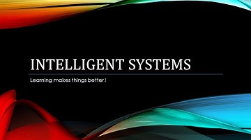 Intelligent Systems - Intro