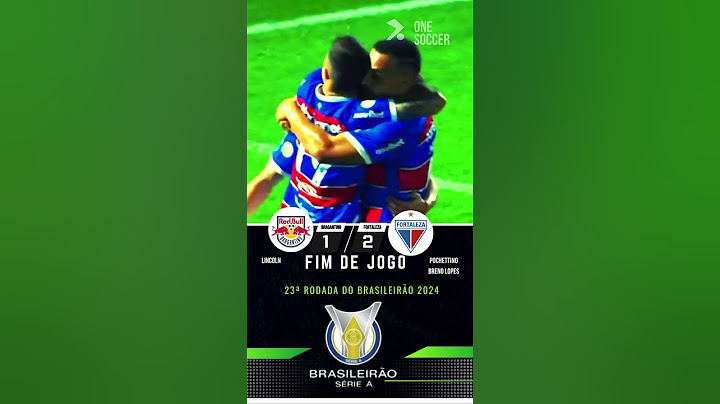 BRAGANTINO 1X2 FORTALEZA | GOLS | 23ª RODADA DO BRASILEIRÃO 2024 (17/08/2024) #shorts