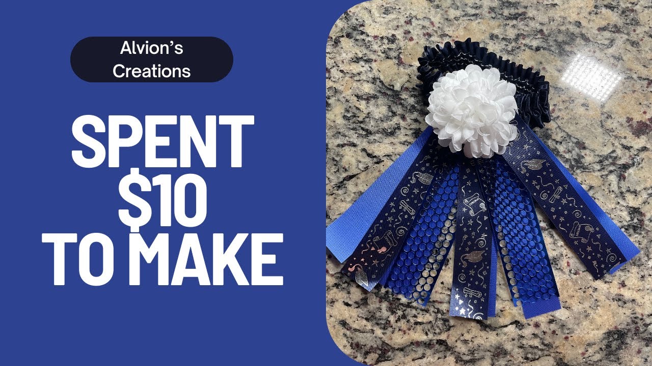 Сделайте свою собственную подвязку для выпускного вечера с помощью этого простого мастер-класса!