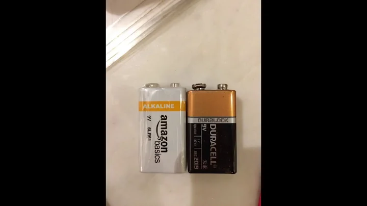 Review: AmazonBasics 9 Volt Everyday Alkaline Batteries - Pack of 8