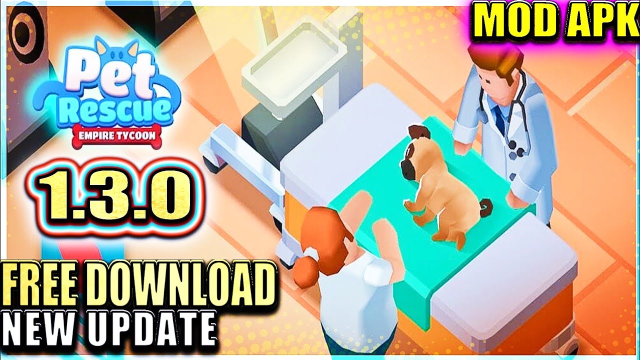 Pet Rescue Empire Tycoon - Idle Management Game