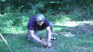 Making Primitive Jerky For Wilderness Survival