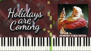 Melanie Thornton - Wonderful Dream (Holidays Are Coming) | Piano tutorial