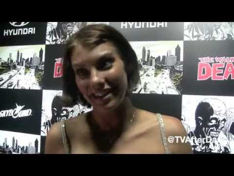 Lauren Cohan Interview with TV After Dark at San Diego Comic-Con 2012