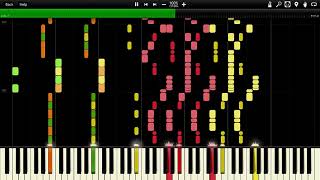 Initial D - I Need Your Love Impossible Piano Tutorial with Synthesia //cwTobby chords