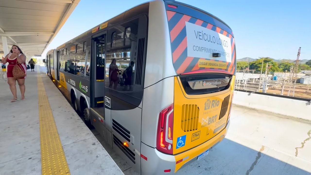 BRT Mobi-RIO | Linha 60 - Do Terminal Gentileza a Deodoro (Trajeto completo)