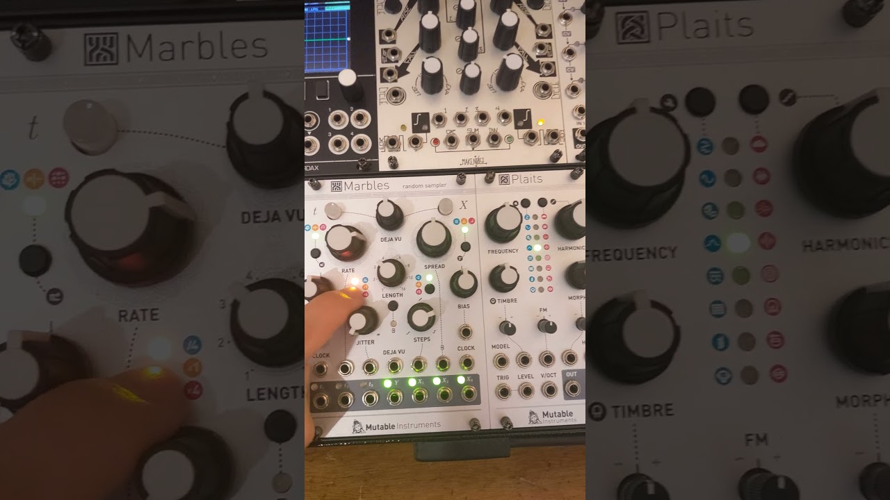 Mutable Instruments Marbles issue - MOD WIGGLER