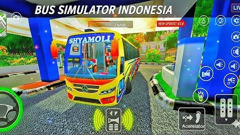 Bus simulator indonesia Bangladesh Map|| bus simulator indonesia Real Bangladeshi Bus game Tour mod