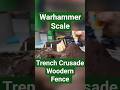 DIY wobbly fence for a #TrenchCrusade #terrain build! Watch the full video on YouTube! #warhammer