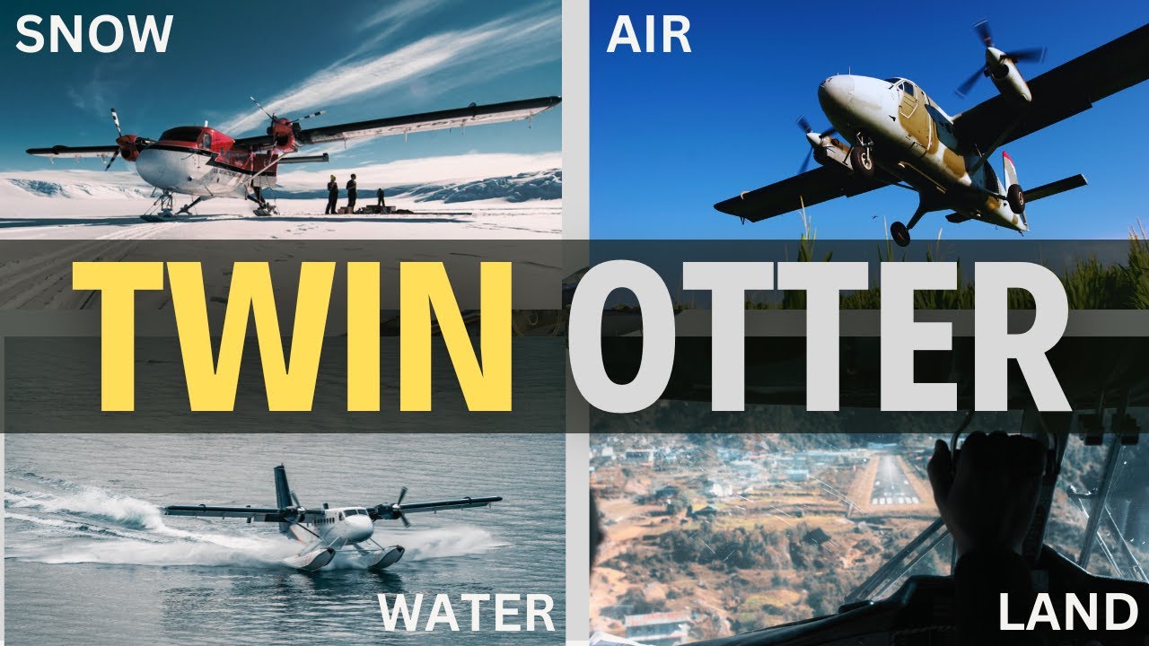 INSANE Capabilities of De Havilland Canada DHC-6 Twin Otter Airplanes