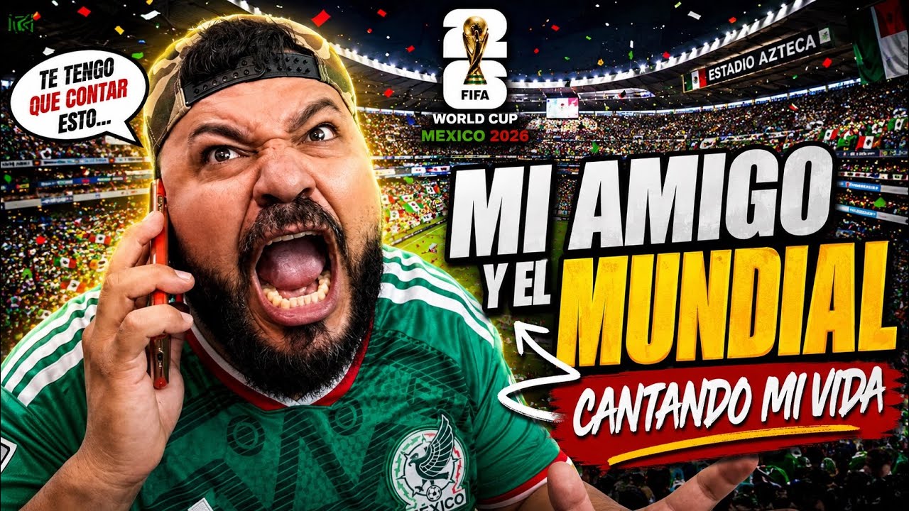 MI AMIGO Y EL MUNDIAL | CANTANDO MI VIDA 2026