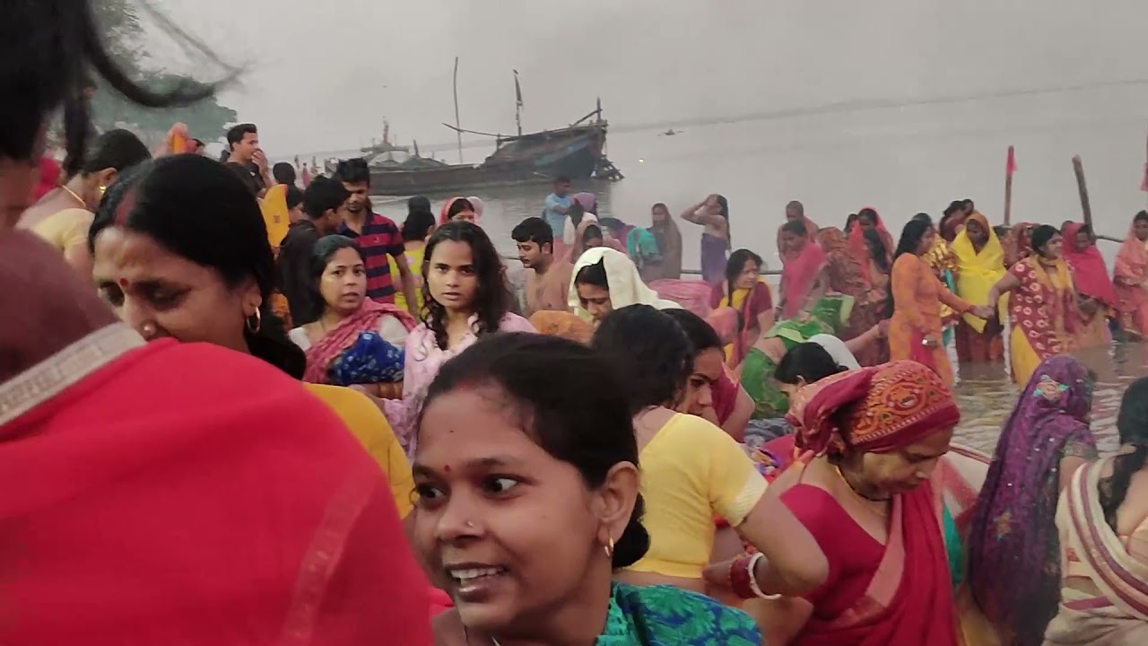 कार्तिक पूर्णिमा गंगा स्नान || नासरिगंज घाट || पटना ||