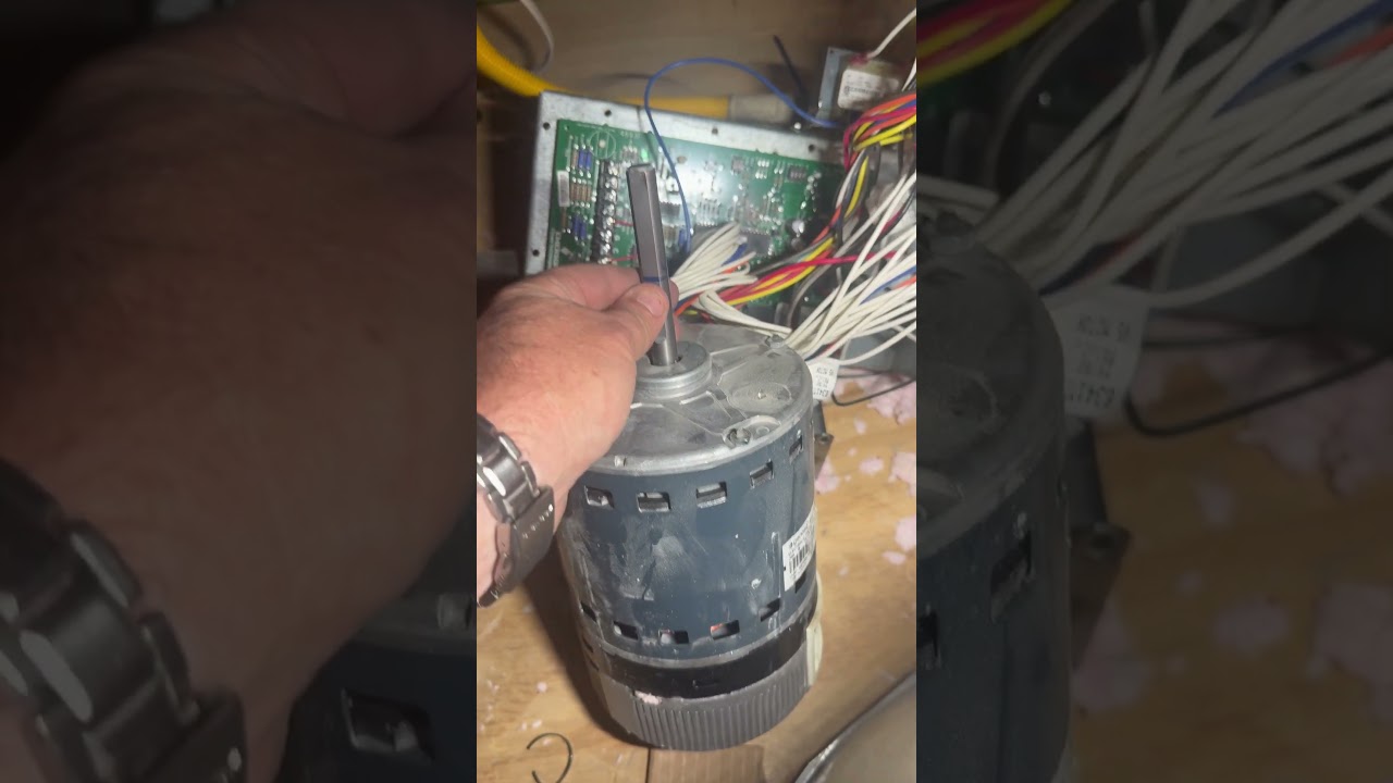 Trane ECM blower motor replacement 