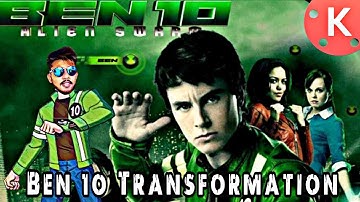 #Kinemasterediting 95 || Ben10 Transformation Effect || Android Video Editing || Kinemaster Tutorial