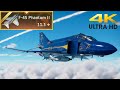 War Thunder F4S Phantom 4k Gameplay ultra graphics 144hz Air Realistic Battles No Commentary