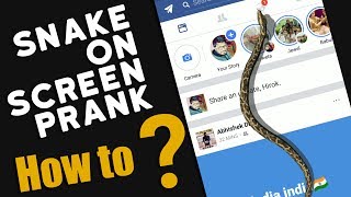 SNAKE on Facebook Comment Prank 2017 - How to Do it ? 🔥 screenshot 1