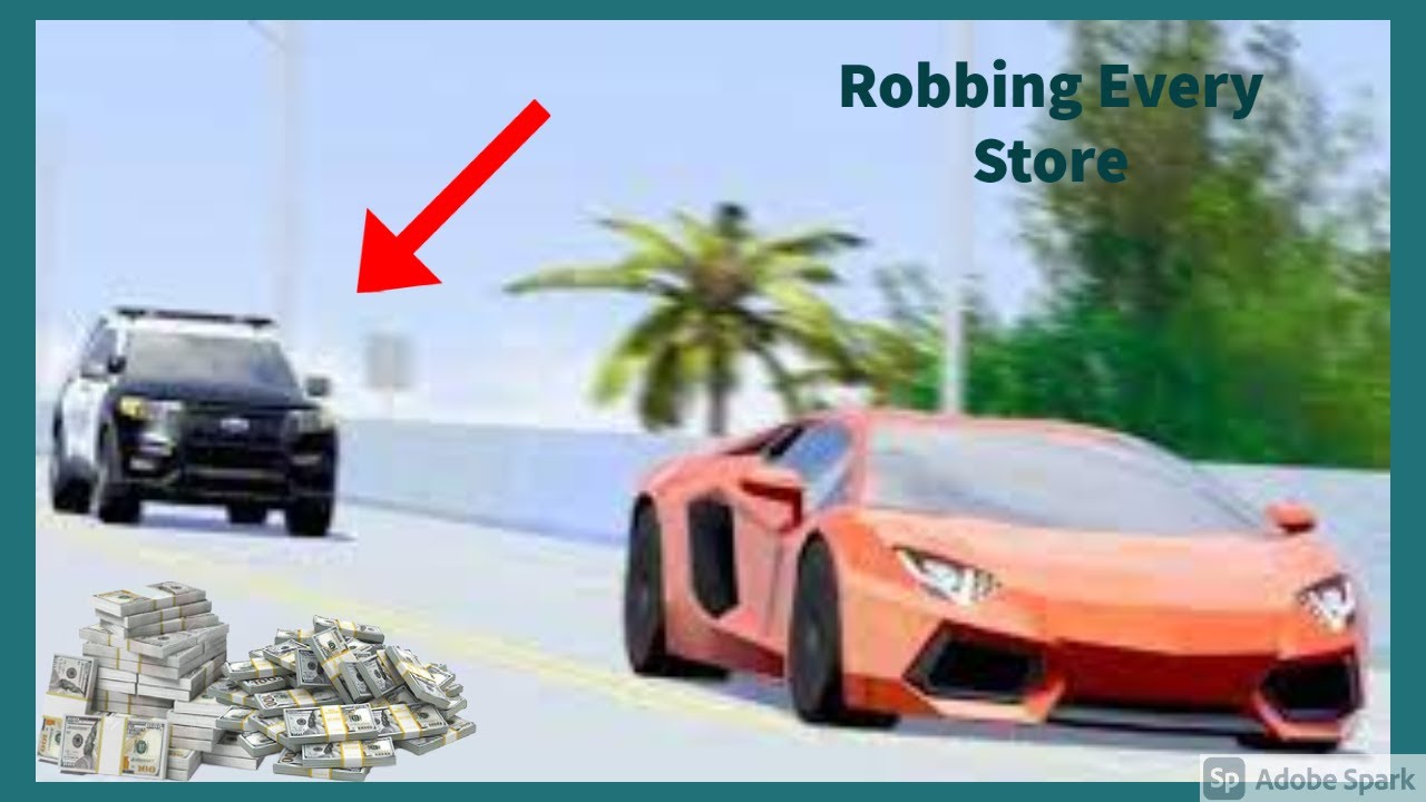 TRYING to ROB EVERY Store IN Southwest Florida Cop Came (Roblox) - YouTube