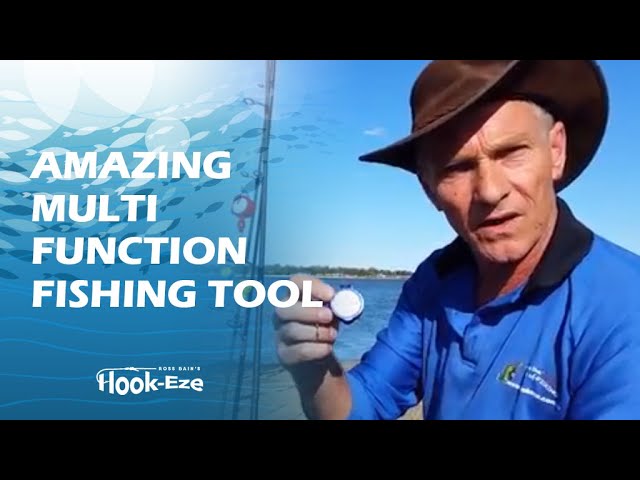 How to tie a Quick Trilene Knot using Hook-Eze Fishing Tool 