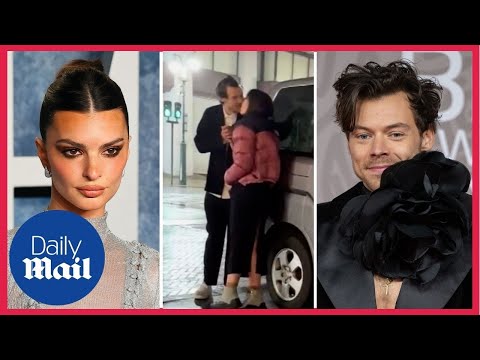 Harry Styles passionately kisses Emily Ratajkowski in Tokyo streets | Exclusive