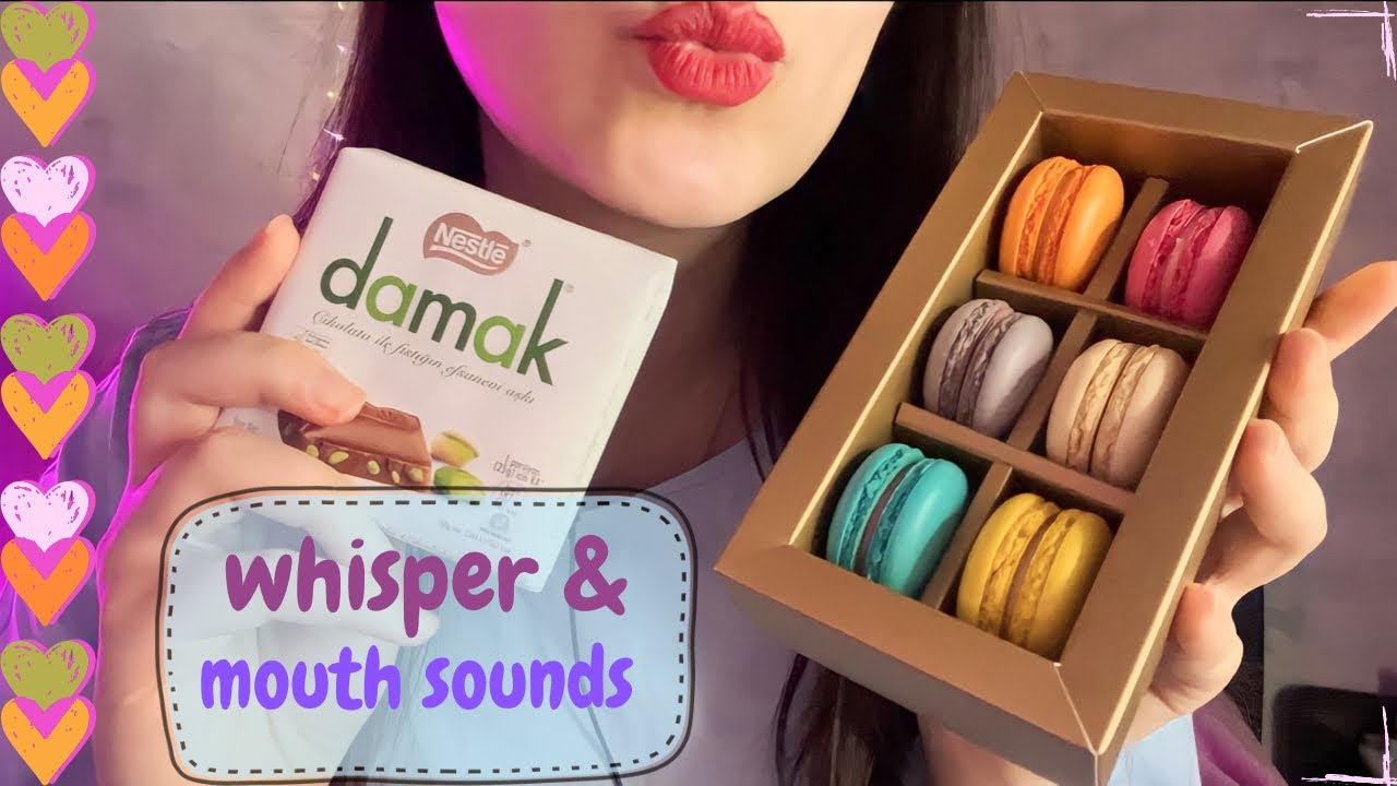 خوراکی بخوریم و حرف بزنیم/whispering&mouth sounds