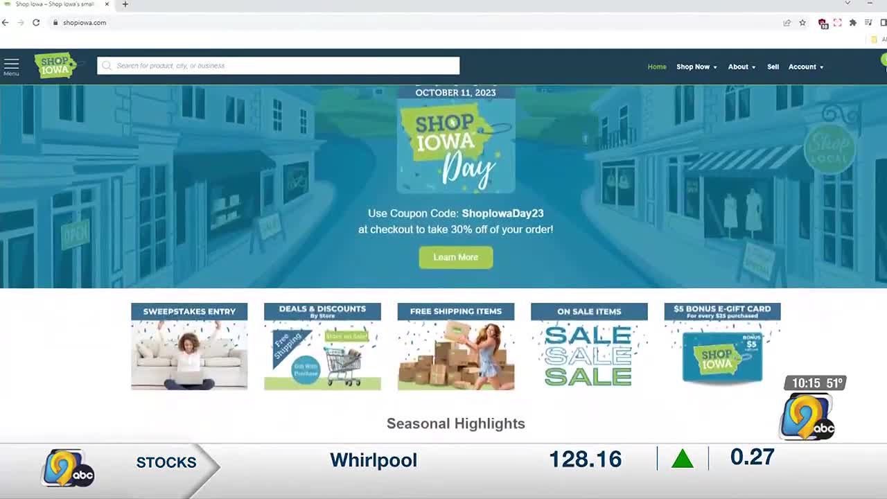 'Shop Iowa' day focuses on supporting local businesses