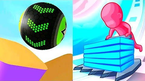 Going Balls Vs Stack Colors - Gameplay Android iOS Games