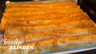 ÖYLE BİR BÖREK TARİFİM VAR Kİ ❗️ÇITIR ÇITIR YİYENLER BİR DAHA İSTEDİ✅️ El açması gibi Yufka Böreği