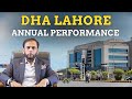 Dha annual performance  military estate  real estate pakistan