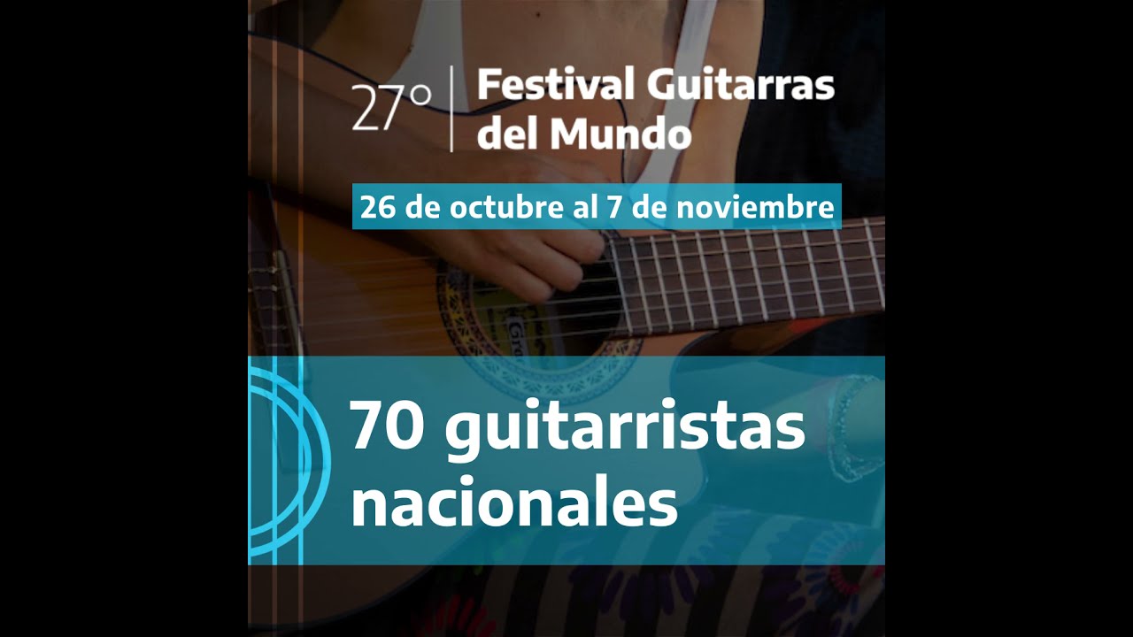 Comienza el 27.° Festival Guitarras del Mundo | Ministerio de Cultura