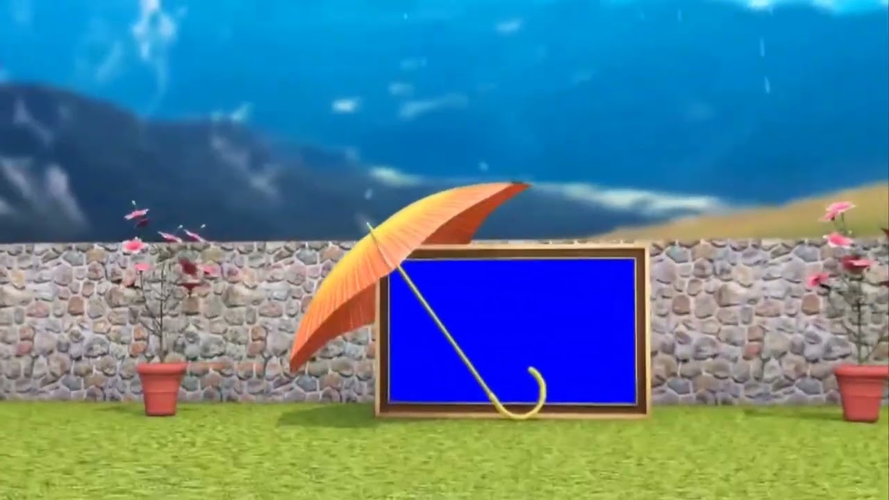 Wedding Frame Green Screen Motion Background Video Effects HD- Free Green Screen