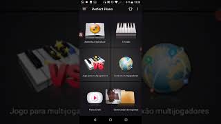 Vídeo aula de utilização do Aplicativo Perfect Piano screenshot 5