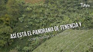 Así está el panorama de tenencia y gobernanza de la tierra - TvAgro por Juan Gonzalo Angel